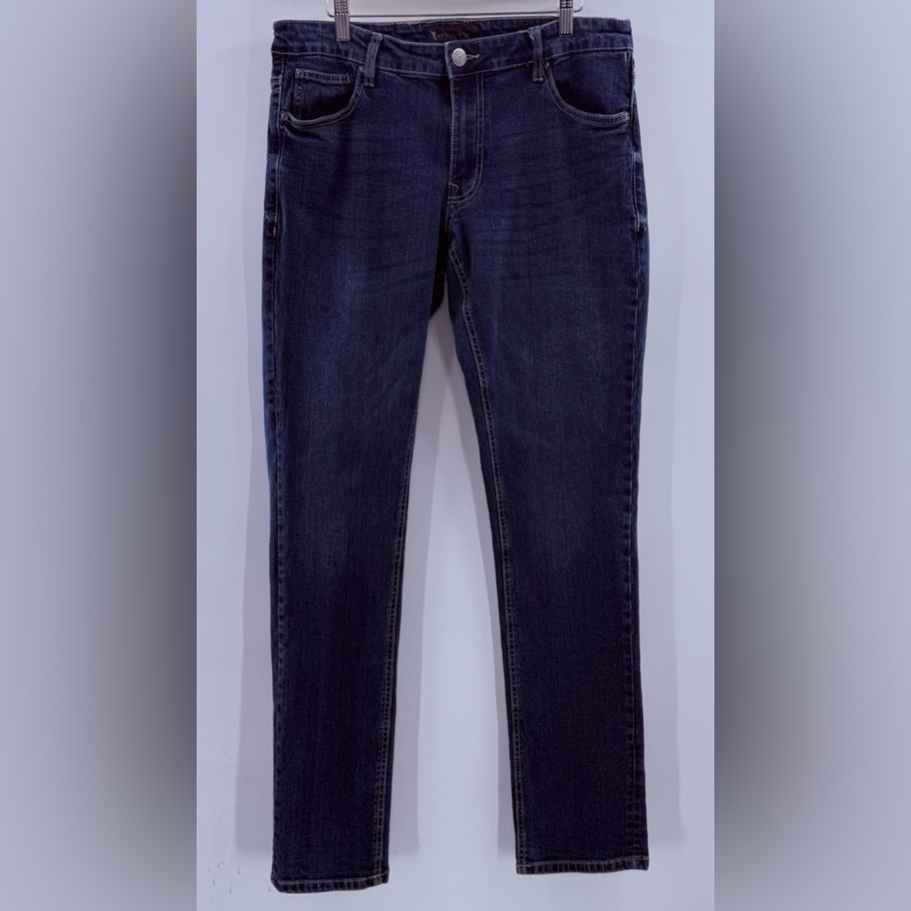 American Tall Men’s Carman Tapered Everyday Medium Wash Jeans Long Length 34 - Picture 3 of 15